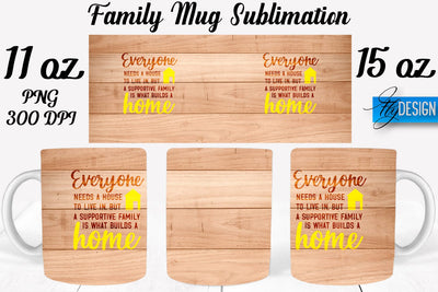 Family Mug Sublimation | Coffee 11 Oz | 15 Oz Mug Sublimation Sublimation Fly Design 