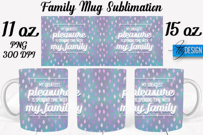 Family Mug Sublimation | Coffee 11 Oz | 15 Oz Mug Sublimation Sublimation Fly Design 
