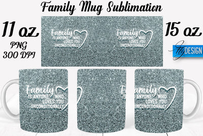 Family Mug Sublimation | Coffee 11 Oz | 15 Oz Mug Sublimation Sublimation Fly Design 