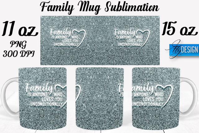 Family Mug Sublimation | Coffee 11 Oz | 15 Oz Mug Sublimation Sublimation Fly Design 