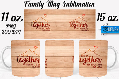 Family Mug Sublimation | Coffee 11 Oz | 15 Oz Mug Sublimation Sublimation Fly Design 