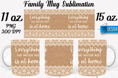 Family Mug Sublimation | Coffee 11 Oz | 15 Oz Mug Sublimation Sublimation Fly Design 