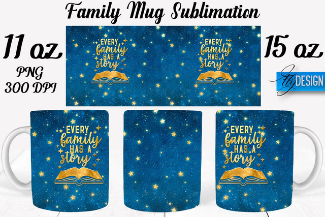 Family Mug Sublimation | Coffee 11 Oz | 15 Oz Mug Sublimation Sublimation Fly Design 