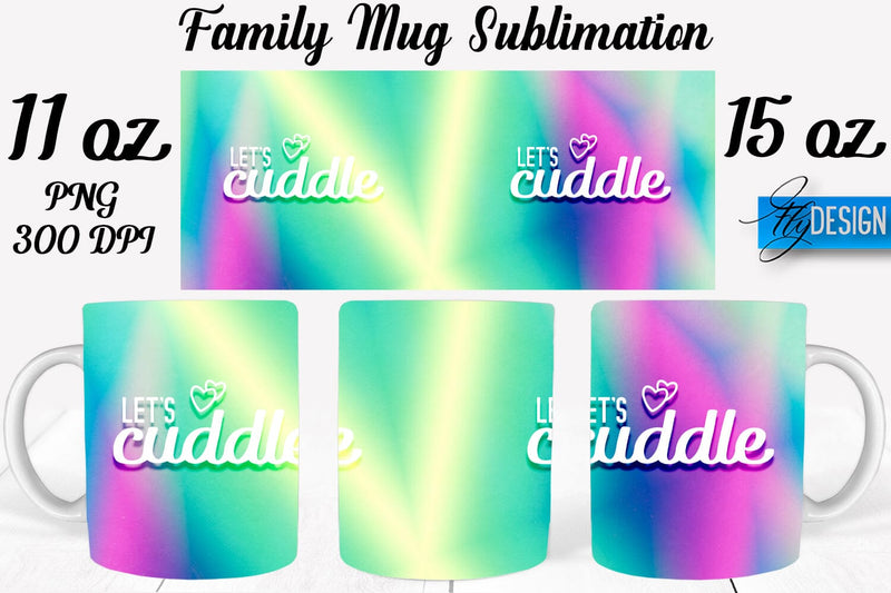 Family Mug Sublimation | Coffee 11 Oz | 15 Oz Mug Sublimation Sublimation Fly Design 