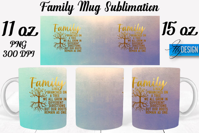Family Mug Sublimation | Coffee 11 Oz | 15 Oz Mug Sublimation Sublimation Fly Design 