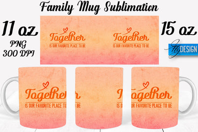 Family Mug Sublimation | Coffee 11 Oz | 15 Oz Mug Sublimation Sublimation Fly Design 