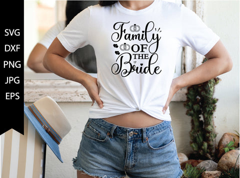 family of the bride SVG SVG buydesign 
