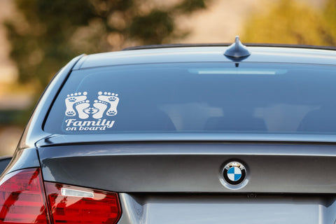 family on board svg, car svg, car decal SVG Artinrhythm shop 