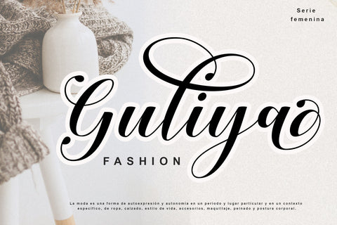 Family qarla Script Font Sulthan studio 
