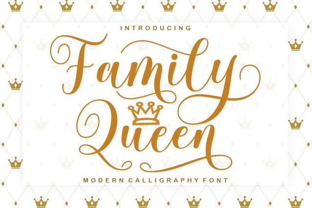 Family Queen Font Rotterlab studio 