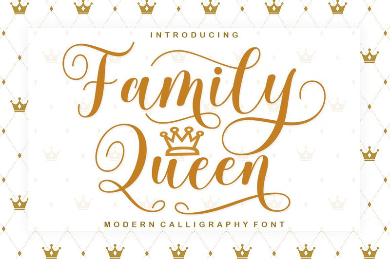 Family Queen Font Rotterlab studio 