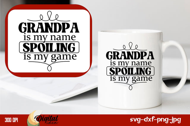 Family Quote SVG. Grandfather SVG. Grandpa Quote SVG. SVG Evgenyia Guschina 