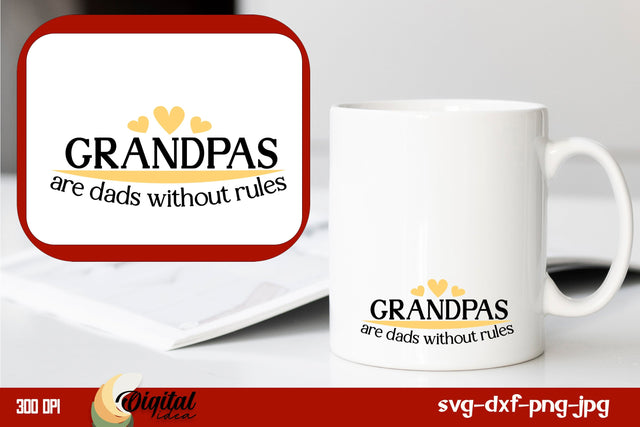Family Quote SVG. Grandfather SVG. Grandpa Quote SVG. SVG Evgenyia Guschina 
