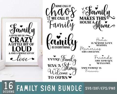 Family quotes sign svg bundle, Family sign svg design SVG MD mominul islam 