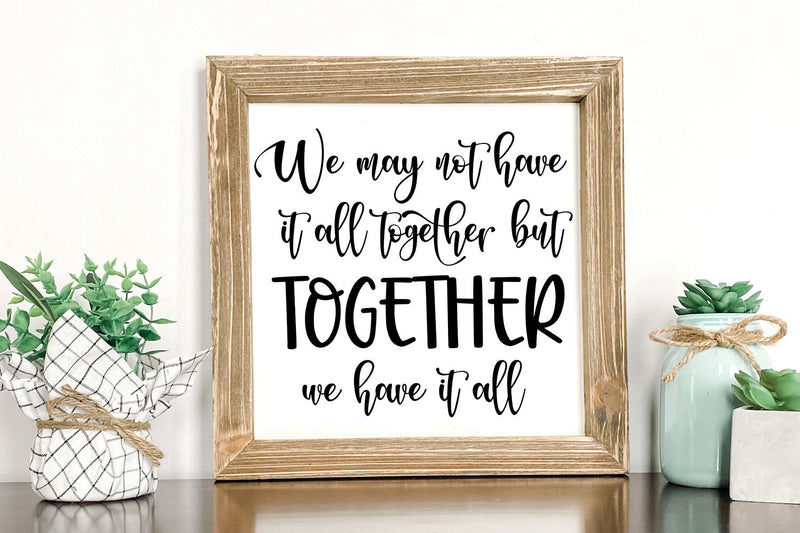 Family Quotes Sign SVG Bundle - So Fontsy