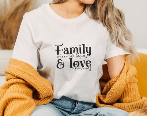 Family Quotes SVG Bundle, 6 Designs, Family Sayings SVG, Family Shirt SVG, Some People Call It Chaos We Call It Family SVG, Home Is Where My Heart Is SVG SVG HappyDesignStudio 