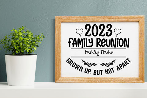Family Reunion 2023 SVG Bundle SVG DESIGNS DARK 