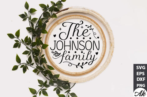 Family Round Sign SVG Bundle SVG akazaddesign 