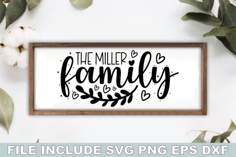 Family Sign SVG Bundle SVG Ariyan 