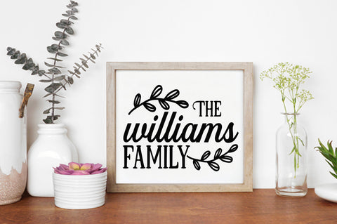 Family Sign SVG Bundle SVG Shetara Begum 