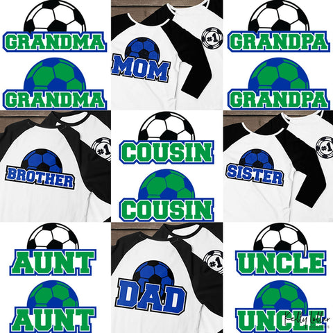 Family Soccer Bundle SVG Kelly Lollar Designs 