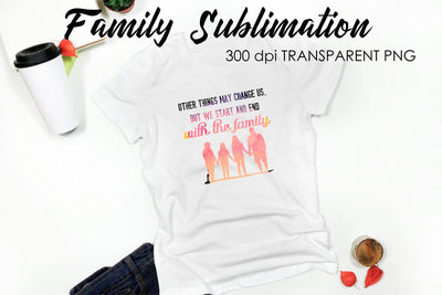 Family Sublimation | T-Shirt Quotes Sublimation Fly Design 