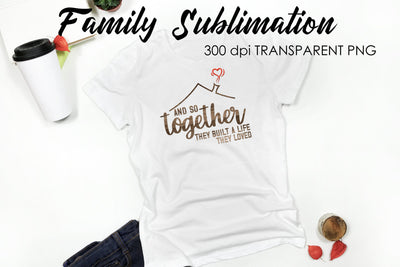 Family Sublimation | T-Shirt Quotes Sublimation Fly Design 