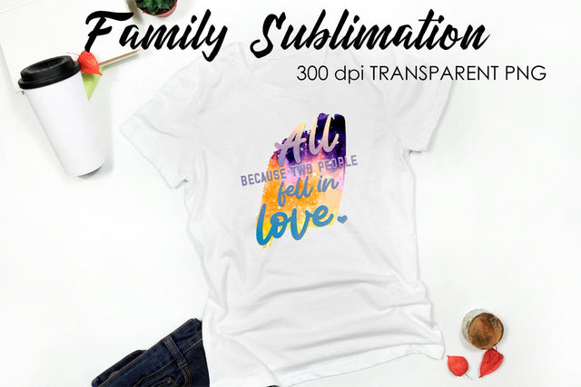 Family Sublimation | T-Shirt Quotes Sublimation Fly Design 