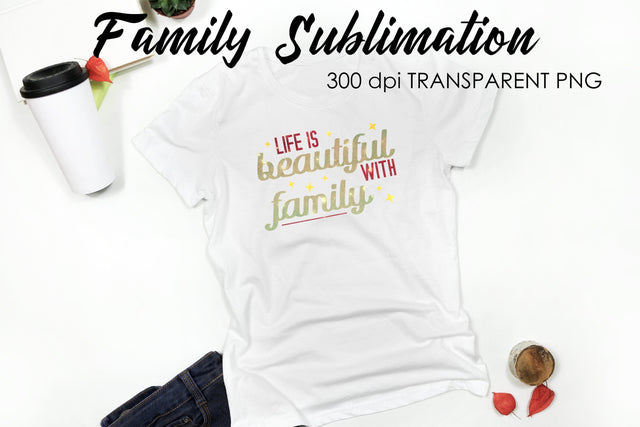 Family Sublimation | T-Shirt Quotes Sublimation Fly Design 