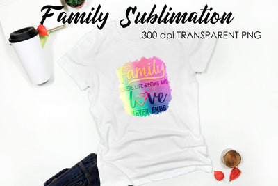 Family Sublimation | T-Shirt Quotes Sublimation Fly Design 