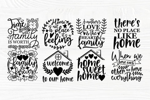 Family SVG Bundle, Farmhouse Svg, Cricut Svg Files SVG TonisArtStudio 