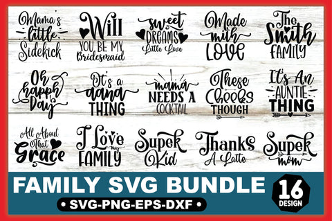 Family SVG Bundle SVG Ariyan 