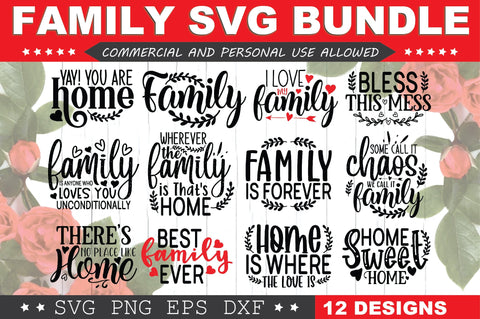 Family SVG Bundle SVG Ariyan 