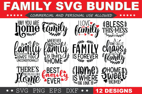 Family SVG Bundle SVG Ariyan 