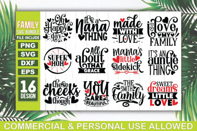 Family SVG Bundle SVG Ariyan 