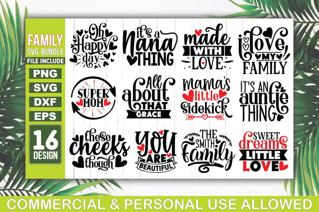 Family SVG Bundle SVG Ariyan 