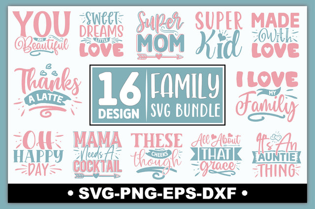 Family SVG Bundle SVG Ariyan 