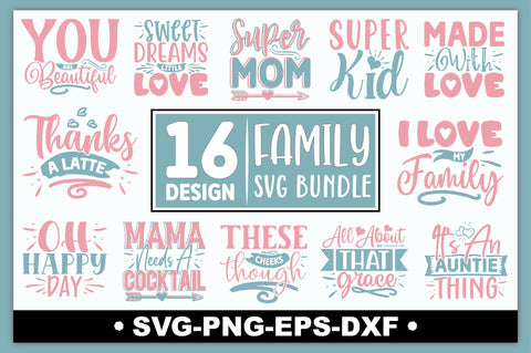 Family SVG Bundle SVG Ariyan 