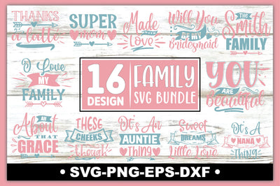 Family SVG Bundle SVG Ariyan 