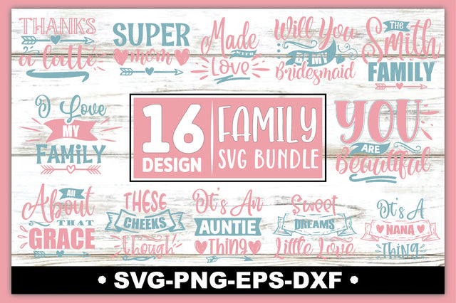 Family SVG Bundle SVG Ariyan 