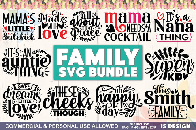 Family SVG Bundle SVG Ariyan 