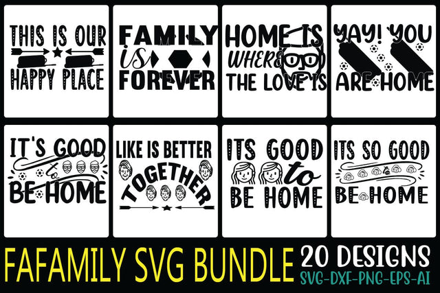 FAMILY SVG BUNDLE SVG Cut File SVG Studio Innate 
