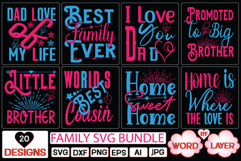 family svg bundle SVG Cut File SVG Studio Innate 
