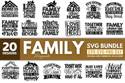Family SVG Bundle, SVG DESIGNISTIC 