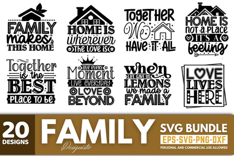 Family SVG Bundle, SVG DESIGNISTIC 