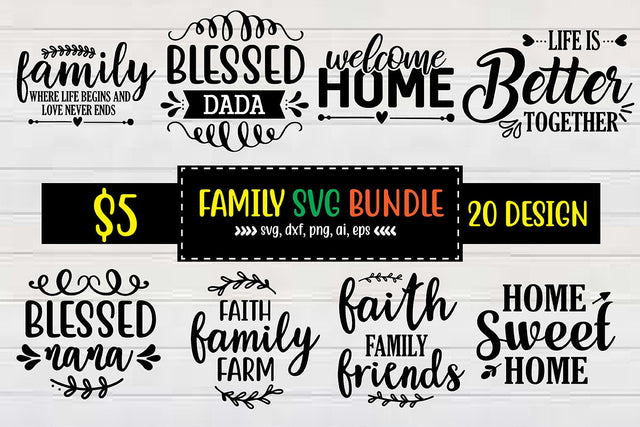 Family svg bundle SVG shah alam 