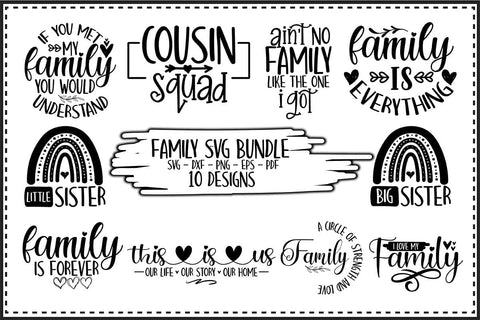 Family SVG Bundle SVG shah alam 