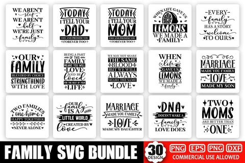 Family SVG Bundle.Family sign, Home decor svg, Cut File Cricut, SVG Designangry 