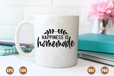 Family SVG Design, Happiness is homemade SVG FiveStarCrafting 