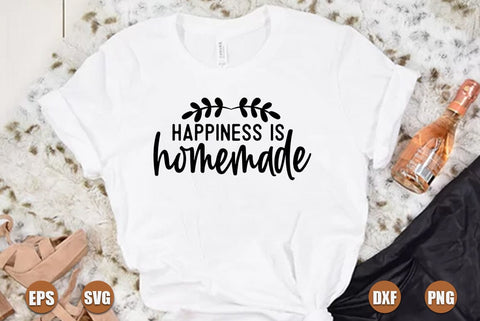 Family SVG Design, Happiness is homemade SVG FiveStarCrafting 